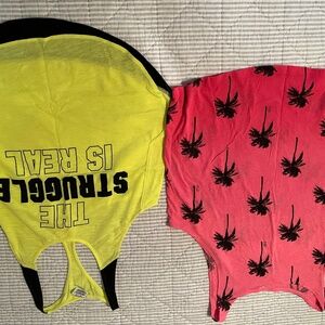 Pink brand tank tops